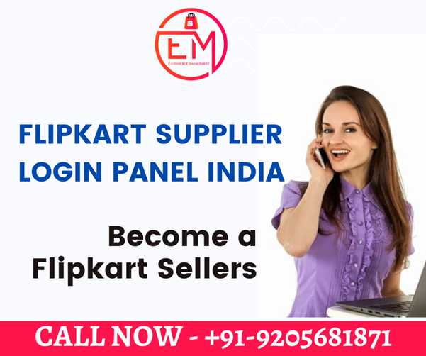 Get Flipkart Seller login panel India, Sell your products online on Flipkart at 0% commission. For Flipkart account registration get in touch with us.